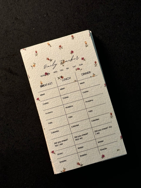 Seasons for You Diet Tracker Card