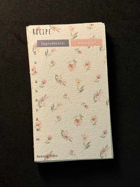 Bloom & Plan | Your Beautifully Recipe Card