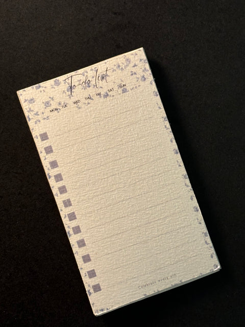 Blue Boom | Stylish & Effective To-Do List Card