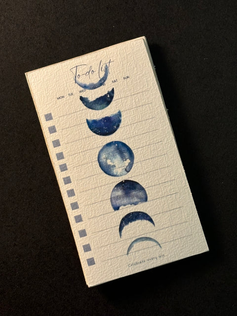 Lunar Cycle | Phased Planning To-Do List Card