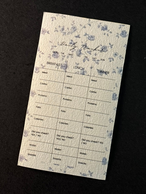 Track It Diet Tracker Card