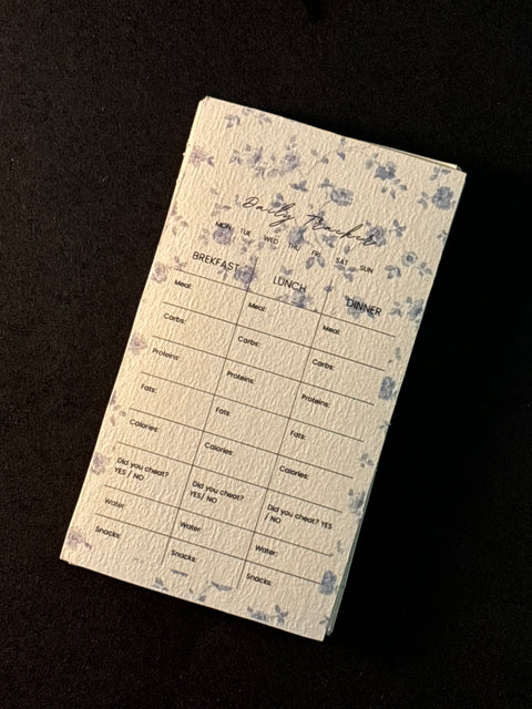 Track It Diet Tracker Card