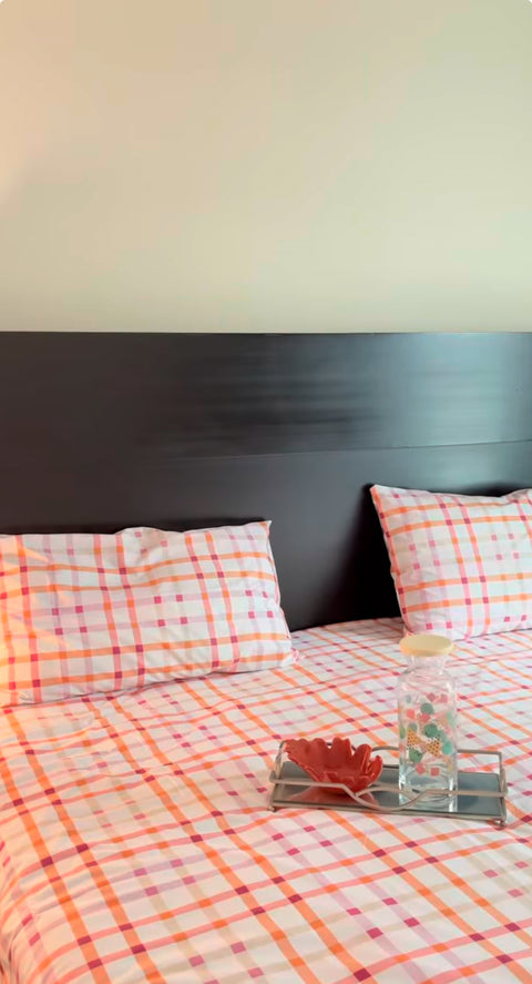 Sunset Bloom Bedsheet
