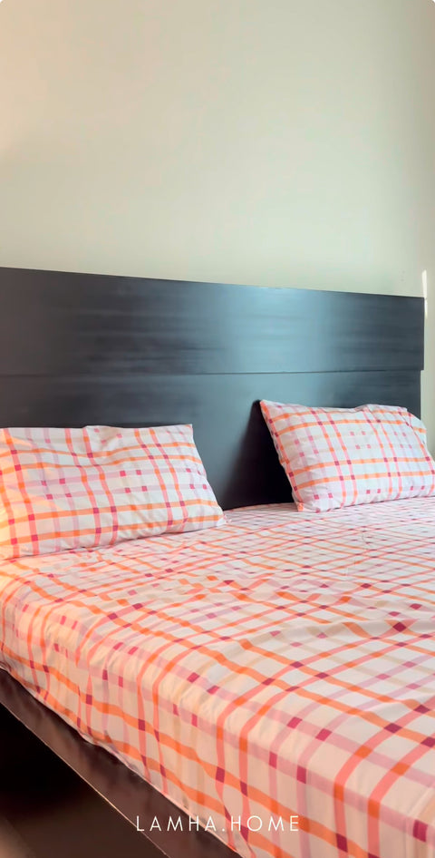 Sunset Bloom Bedsheet